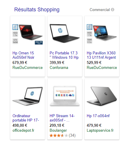 google shopping