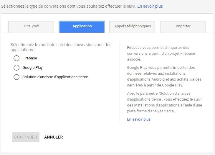 Agence Google Analytics - App indexing