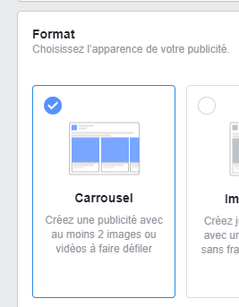 carrousel facebook