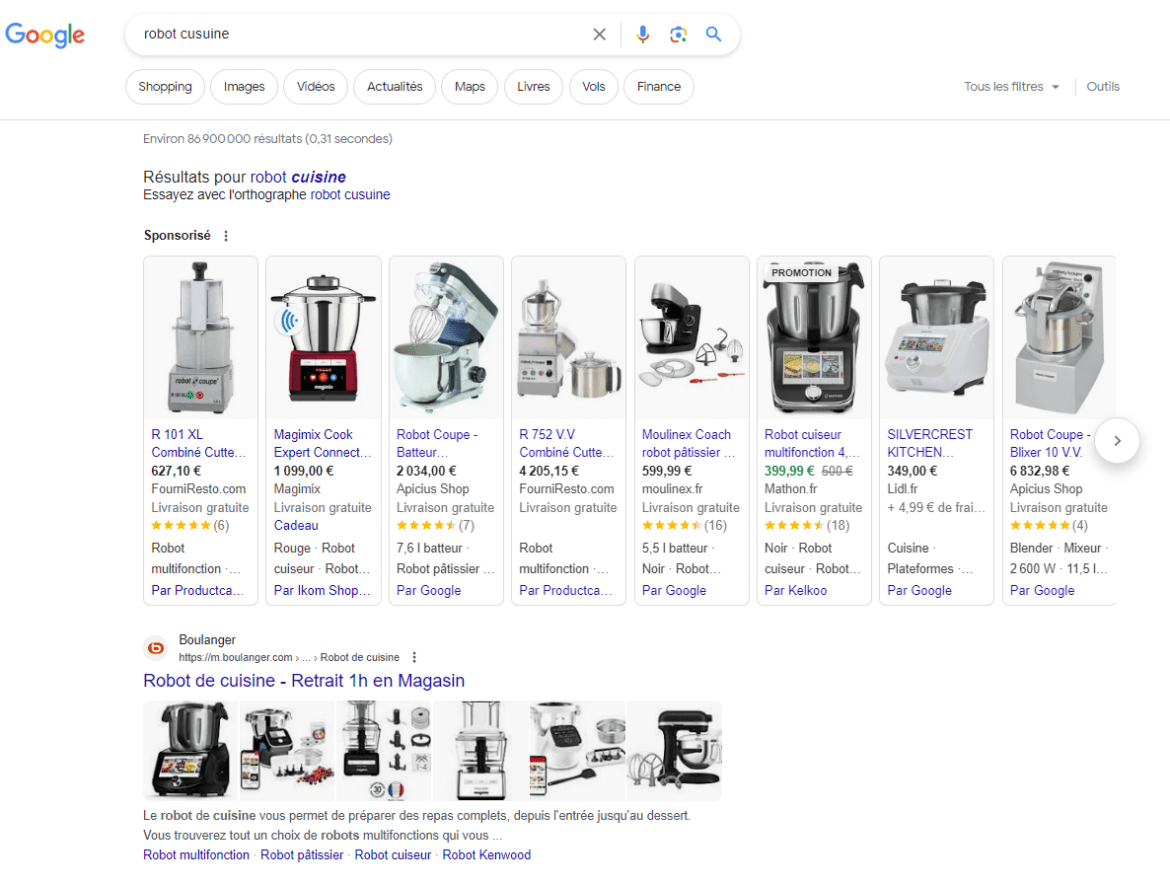 google shopping